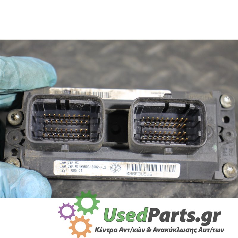FIAT - PUNTO - Εγκέφαλος ECU - 5ΠΟΡΤΟ - ΕΤΟΣ: 1999-2003 - ΚΩΔ.ΚΑΤ/ΣΤΗ: 59FM3  59FM3HW0033502ML2<br /><br />