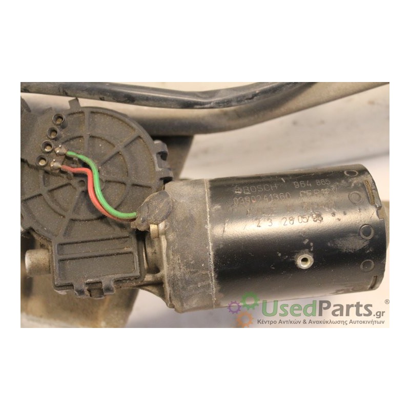 PEUGEOT- 206 - Μοτέρ υαλοκαθαριστήρων--ΜΕ ΜΠΡΑΤΣΑ