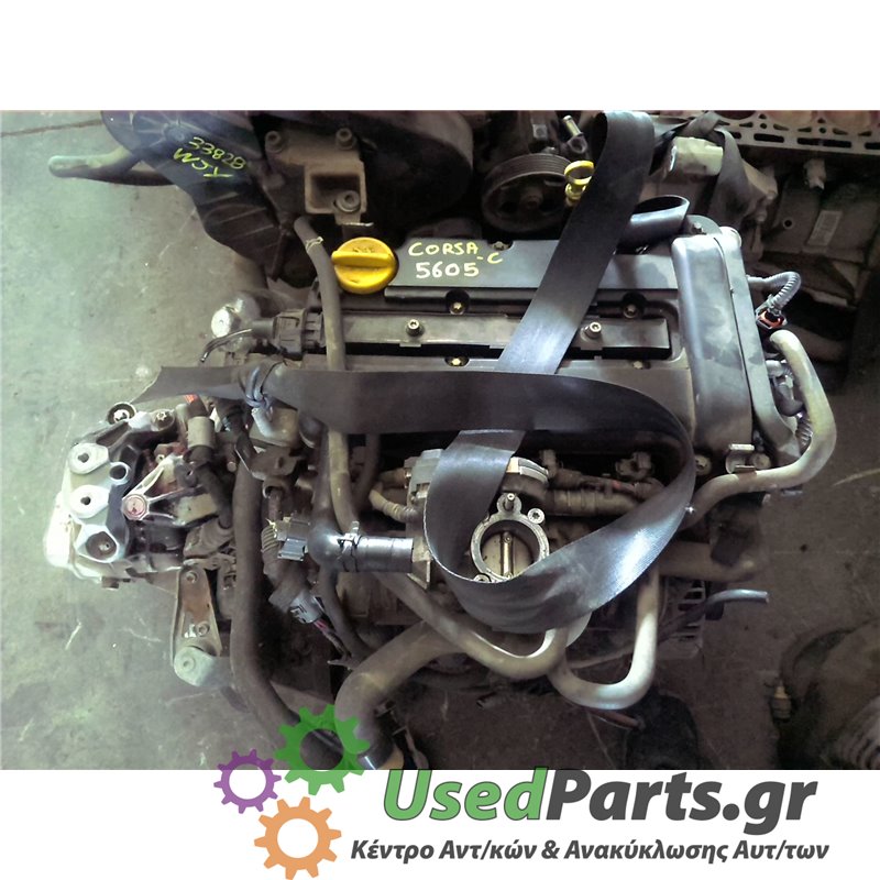 OPEL - CORSA - Κινητήρας - ΚΩΔΙΚΟΣ ΜΗΧΑΝΗΣ: Z12XE - ΚΥΒΙΚΑ: 1199 - ΕΤΟΣ: 2000-2006 - ΚΩΔ.ΚΑΤ/ΣΤΗ: <br /><br />
