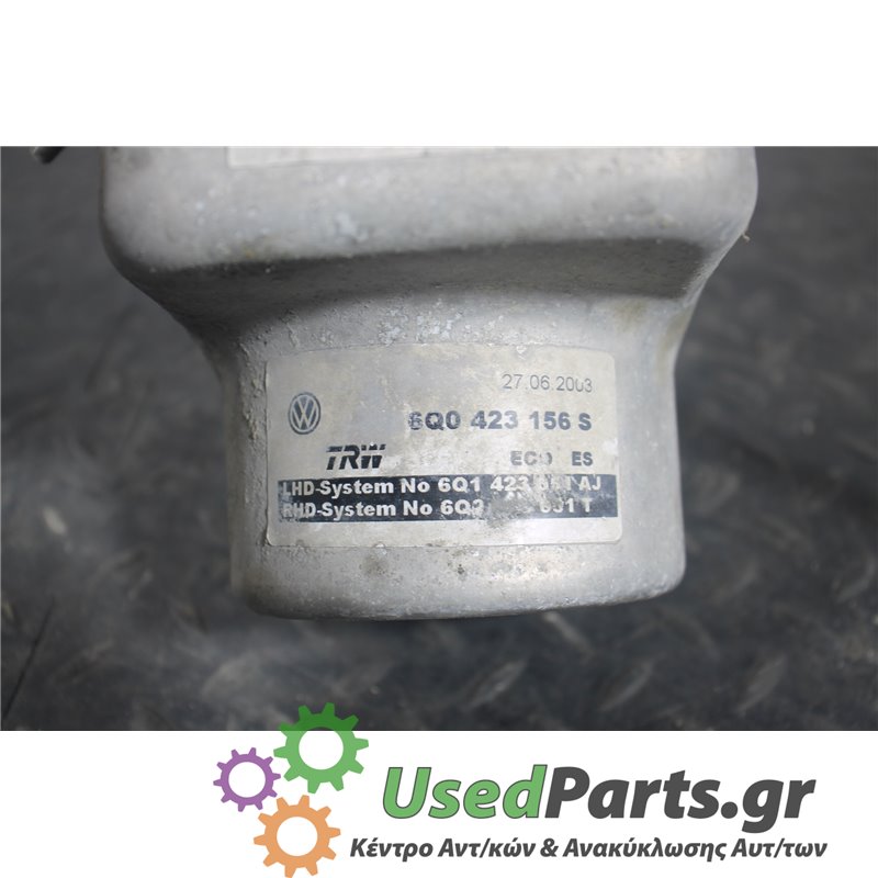 SEAT - CORDOBA - Αντλία υδραυλικού τιμονιού - ΚΩΔΙΚΟΣ ΜΗΧΑΝΗΣ: BBY - ΚΥΒΙΚΑ: 1390 - ΕΤΟΣ: 2002-2008 - ΚΩΔ.ΚΑΤ/ΣΤΗ: 6Q0423156S  6