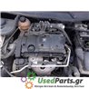 PEUGEOT - 206 - Κινητήρας - ΚΩΔΙΚΟΣ ΜΗΧΑΝΗΣ: NFU - ΚΥΒΙΚΑ: 1587 - ΕΤΟΣ: 1998-2009 - ΚΩΔ.ΚΑΤ/ΣΤΗ: <br /><br />