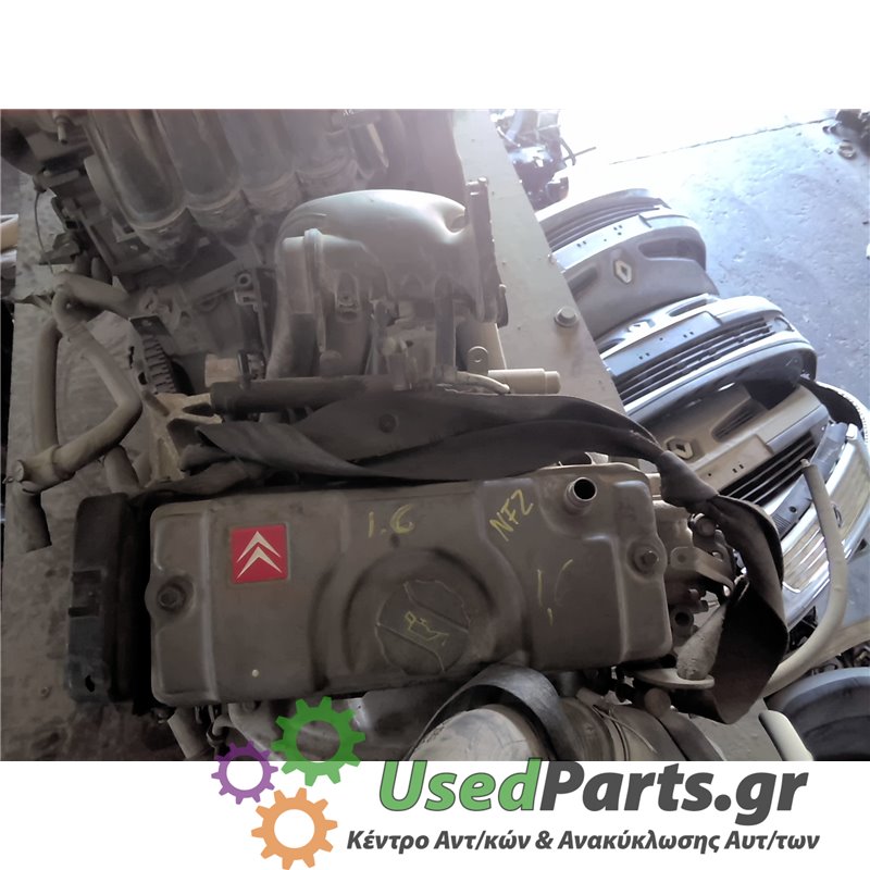 PEUGEOT - 106 - Κινητήρας - ΚΩΔΙΚΟΣ ΜΗΧΑΝΗΣ: NFZ - ΚΥΒΙΚΑ: 1600 - ΕΤΟΣ: 1996-2003 - ΚΩΔ.ΚΑΤ/ΣΤΗ: <br /><br />