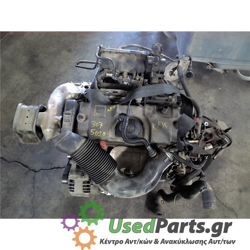 PEUGEOT - 307 - Κινητήρας - ΚΩΔΙΚΟΣ ΜΗΧΑΝΗΣ: KFW - ΚΥΒΙΚΑ: 1360 - ΕΤΟΣ: 2001-2005 - ΚΩΔ.ΚΑΤ/ΣΤΗ: <br /><br />