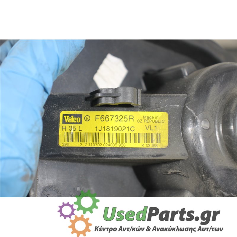 SKODA - OCTAVIA - Μοτέρ καλοριφέρ - 5ΠΟΡΤΟ - ΕΤΟΣ: 1997-2010 4 - ΚΩΔ.ΚΑΤ/ΣΤΗ: F667325R  1J1819021C  H35L<br /><br />