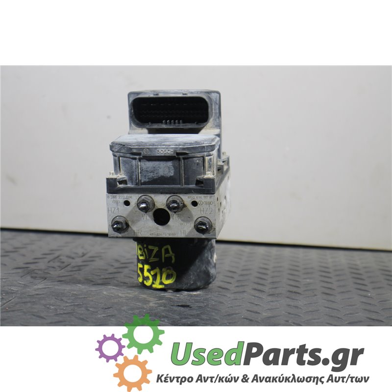 SEAT - IBIZA - Μονάδα ABS - 5ΠΟΡΤΟ - ΘΕΣΗ:  - ΕΤΟΣ: 2002-2008 - ΚΩΔ.ΚΑΤ/ΣΤΗ: 0265222006  6Q0907379Q  10529<br /><br />