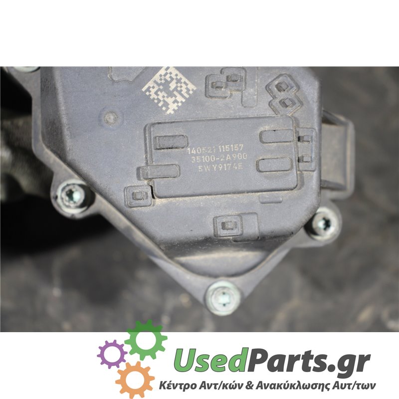 HYUNDAI - I20 - Πεταλούδα γκαζιού - ΚΩΔΙΚΟΣ ΜΗΧΑΝΗΣ: D3FA-5 - ΚΥΒΙΚΑ: 1120 - ΕΤΟΣ: 2012-2014 - ΚΩΔ.ΚΑΤ/ΣΤΗ: 140521115157  351002