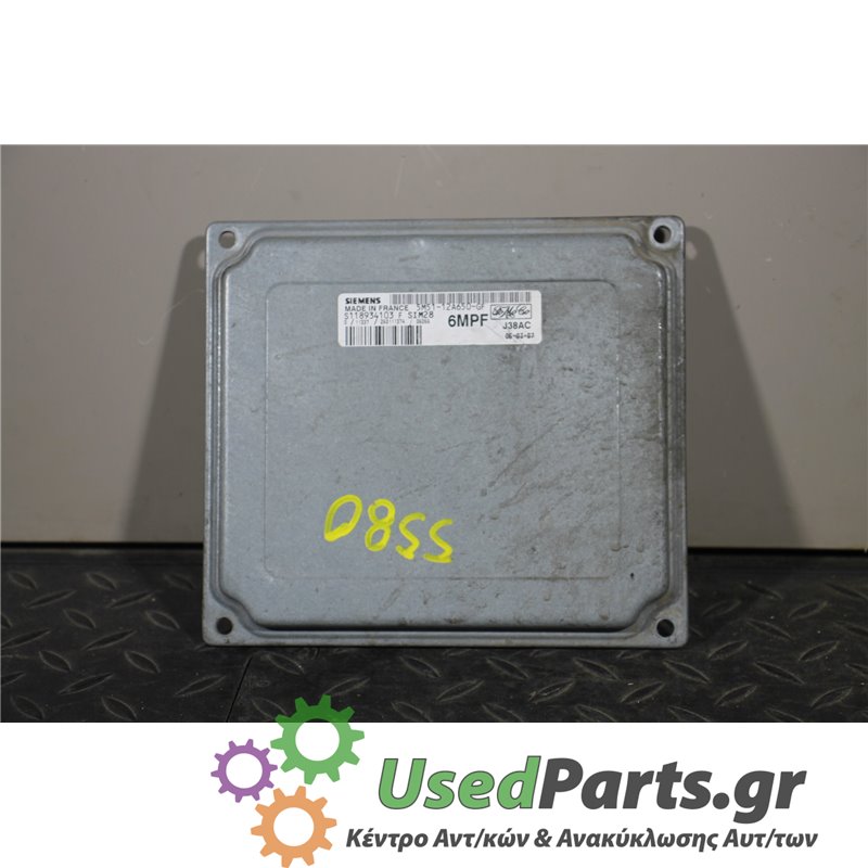 FORD - FOCUS - Εγκέφαλος ECU - 5ΠΟΡΤΟ - ΕΤΟΣ: 2004-2008 - ΚΩΔ.ΚΑΤ/ΣΤΗ: S118934103  SIM28  6MPF  J38AC<br /><br />