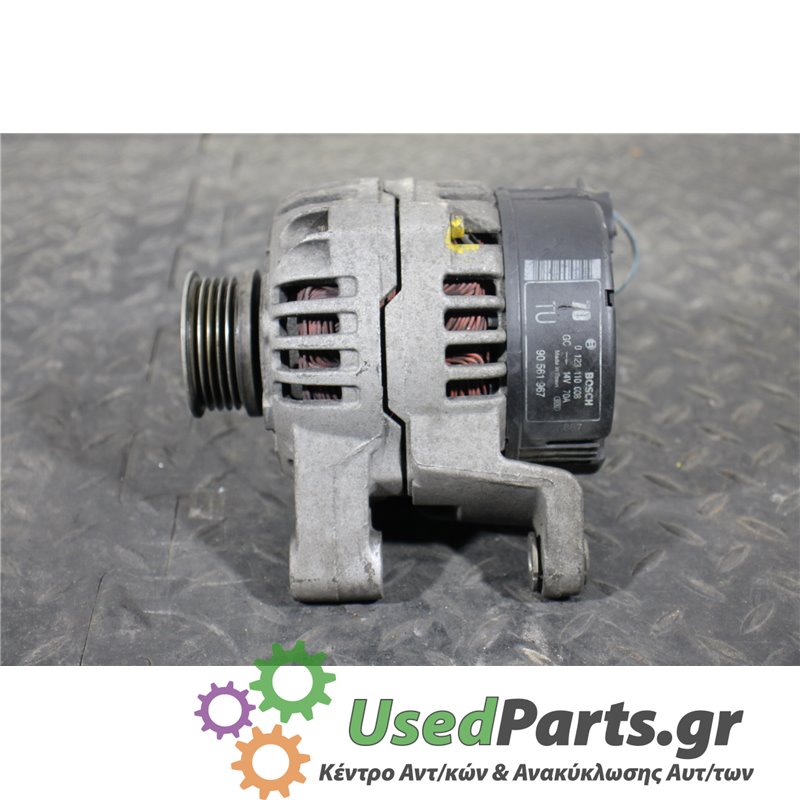 OPEL - CORSA - Δυναμό - 5ΠΟΡΤΟ - ΕΤΟΣ: 2000-2006 - ΚΩΔ.ΚΑΤ/ΣΤΗ: 0123110008  90561967<br /><br />