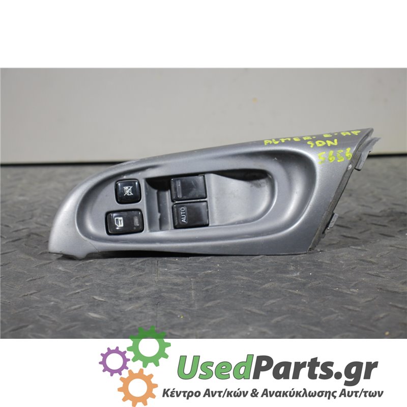 NISSAN - ALMERA - Διακόπτης παραθύρων - ΣΕΝΤΑΝ - ΕΤΟΣ: 2000-2006 N16 - ΚΩΔ.ΚΑΤ/ΣΤΗ: 301002  RTEK<br /><br />