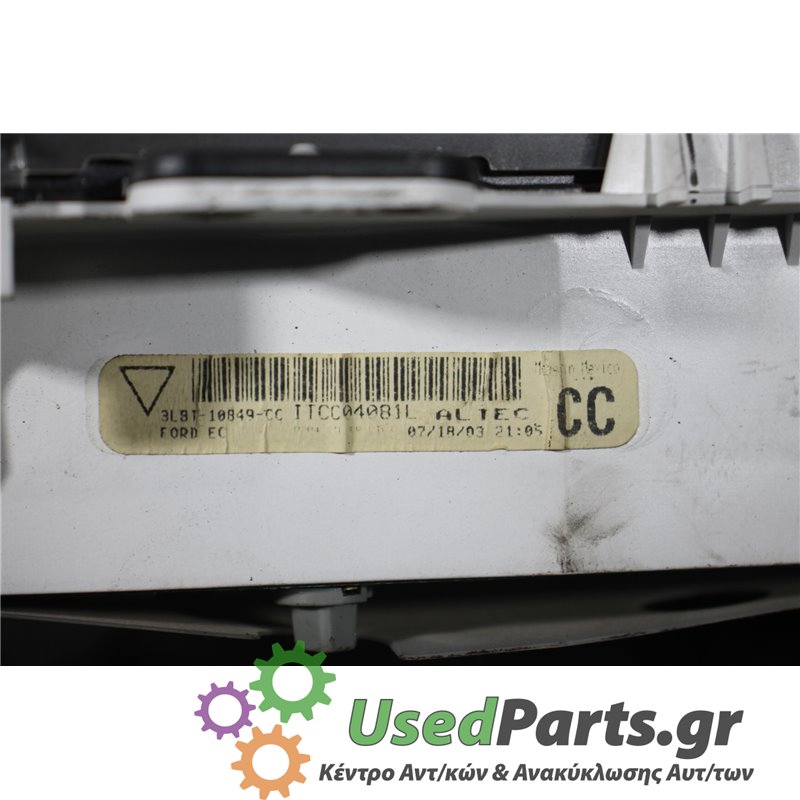 FORD - MAVERICK - Καντράν - 5ΠΟΡΤΟ - ΕΤΟΣ: 2000-2008 - ΚΩΔ.ΚΑΤ/ΣΤΗ: 3L8T10649CC  ITCC04081L<br /><br />