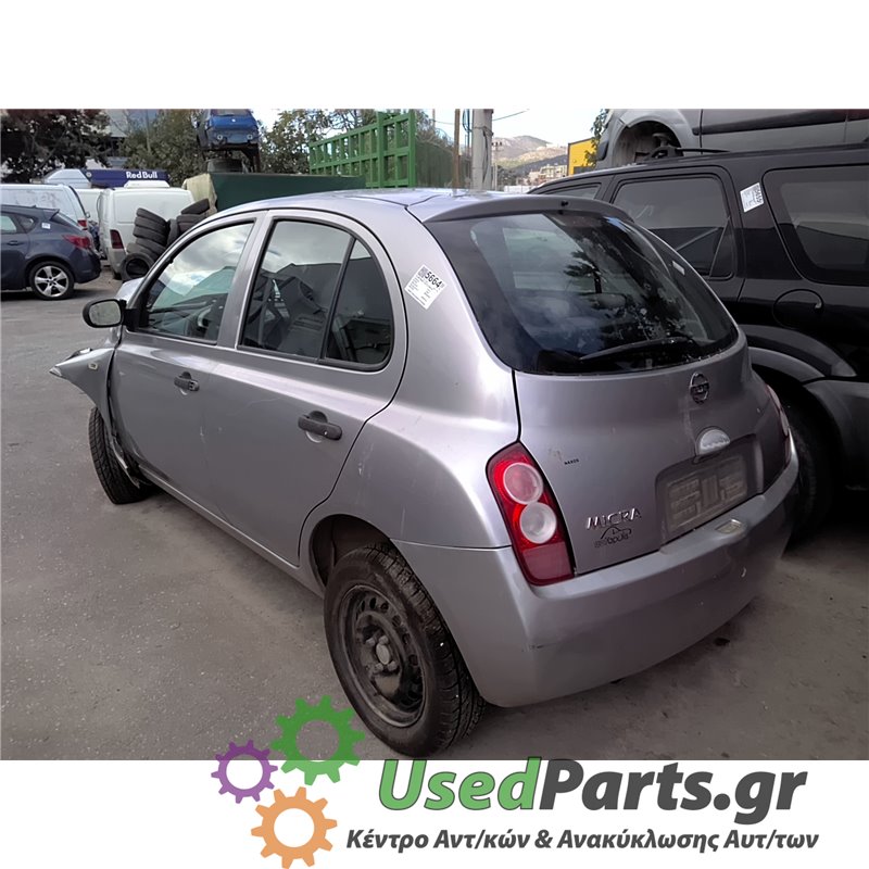 NISSAN - MICRA - Ολόκληρο Αυτοκίνητο - 5ΠΟΡΤΟ - ΚΩΔΙΚΟΣ ΜΗΧΑΝΗΣ: CR12 - ΚΥΒΙΚΑ: 1240 - ΕΤΟΣ: 2002-2010<br /><br />