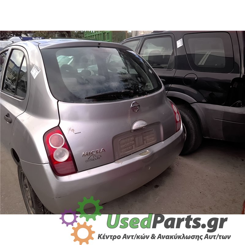 NISSAN - MICRA - Ολόκληρο Αυτοκίνητο - 5ΠΟΡΤΟ - ΚΩΔΙΚΟΣ ΜΗΧΑΝΗΣ: CR12 - ΚΥΒΙΚΑ: 1240 - ΕΤΟΣ: 2002-2010<br /><br />