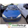 PEUGEOT - 307 - Ολόκληρο Αυτοκίνητο - 2ΠΟΡΤΟ - ΚΩΔΙΚΟΣ ΜΗΧΑΝΗΣ: KFW - ΚΥΒΙΚΑ: 1360 - ΕΤΟΣ: 2001-2005<br /><br />