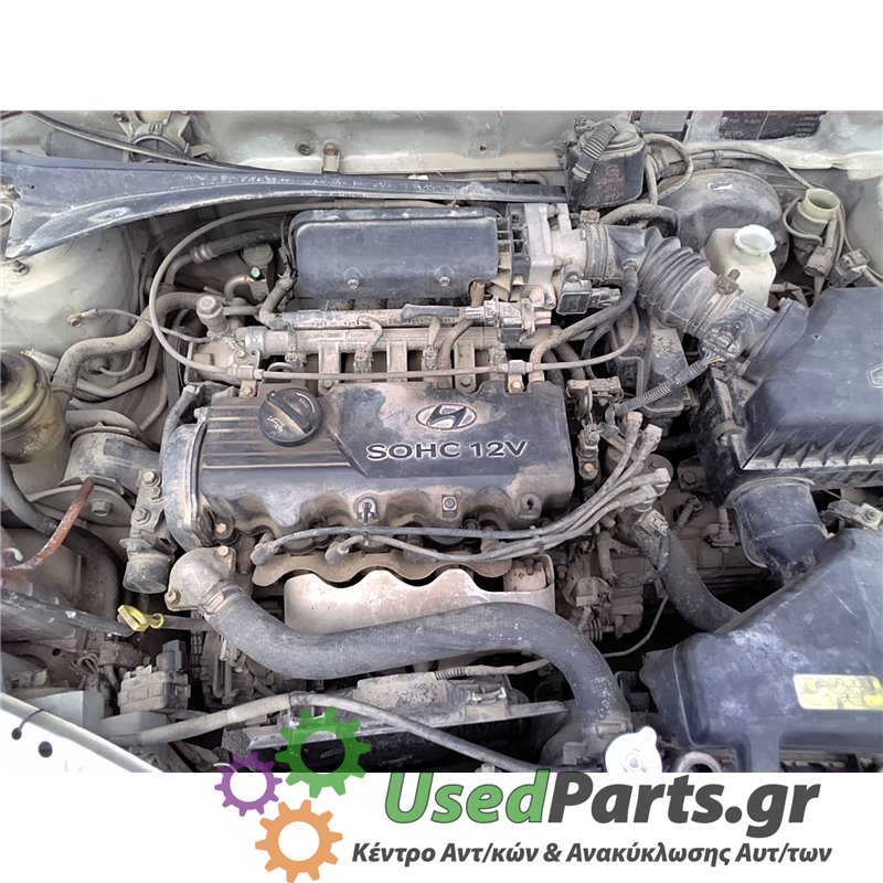HYUNDAI - ACCENT - Κινητήρας - ΚΩΔΙΚΟΣ ΜΗΧΑΝΗΣ: G4EA - ΚΥΒΙΚΑ: 1341 - ΕΤΟΣ: 1999-2002 - ΚΩΔ.ΚΑΤ/ΣΤΗ: <br /><br />