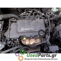 OPEL - ASTRA - Κινητήρας - ΚΩΔΙΚΟΣ ΜΗΧΑΝΗΣ: A14XER - ΚΥΒΙΚΑ: 1398 - ΕΤΟΣ: 2010-2013 - ΚΩΔ.ΚΑΤ/ΣΤΗ: <br /><br />