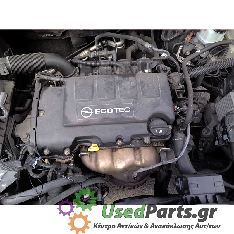 OPEL - ASTRA - Κινητήρας - ΚΩΔΙΚΟΣ ΜΗΧΑΝΗΣ: A14XER - ΚΥΒΙΚΑ: 1398 - ΕΤΟΣ: 2010-2013 - ΚΩΔ.ΚΑΤ/ΣΤΗ: <br /><br />