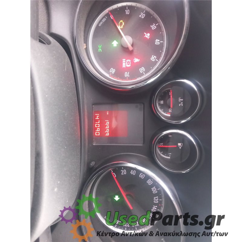 OPEL - ASTRA - Κινητήρας - ΚΩΔΙΚΟΣ ΜΗΧΑΝΗΣ: A14XER - ΚΥΒΙΚΑ: 1398 - ΕΤΟΣ: 2010-2013 - ΚΩΔ.ΚΑΤ/ΣΤΗ:
