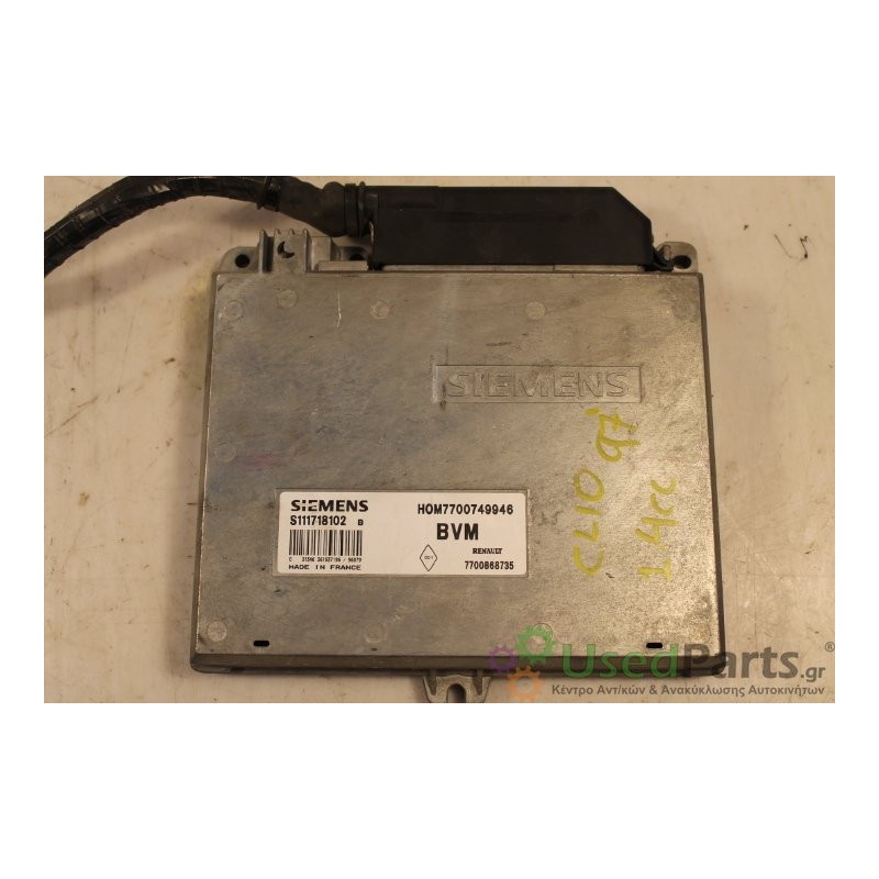 RENAULT- CLIO - Εγκέφαλος--1.4CC