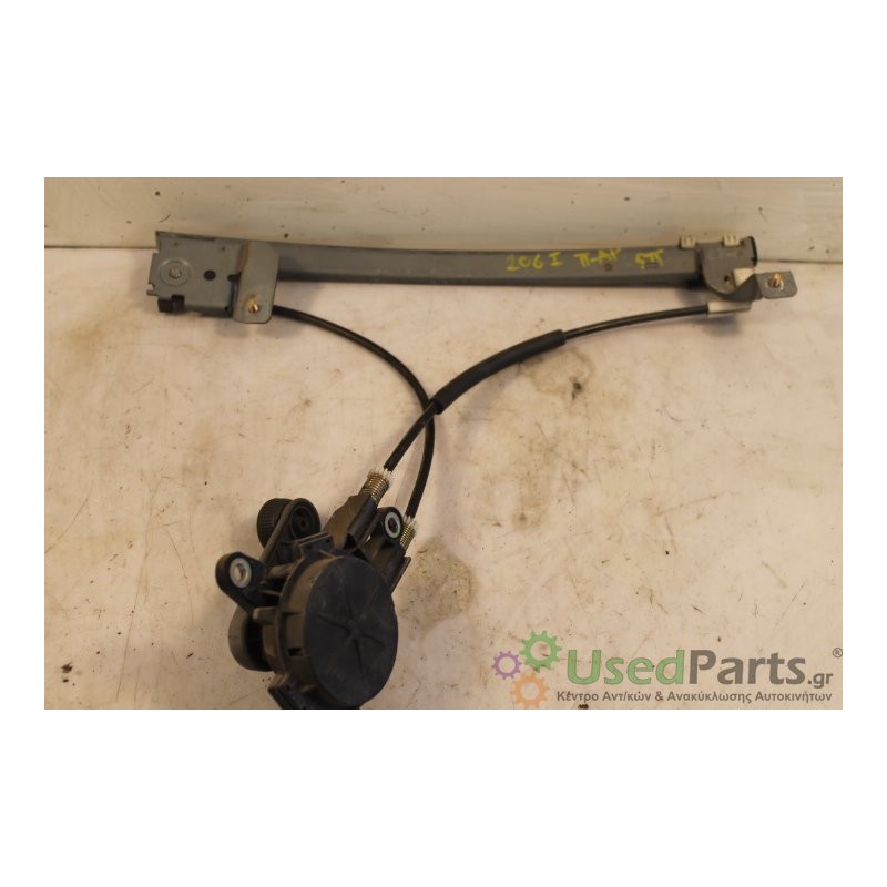 PEUGEOT- 106 - Γρύλος παραθύρων-Πίσω αριστερά-106 I 5ΠΟΡΤΟ ΧΕΙΡΟΚΙΝΗΤΟΣ