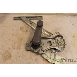 NISSAN- ALMERA - Γρύλος παραθύρων-Πίσω αριστερά-5ΠΟΡΤΟ  ΧΕΙΡΟΚΙΝΗΤΟΣ